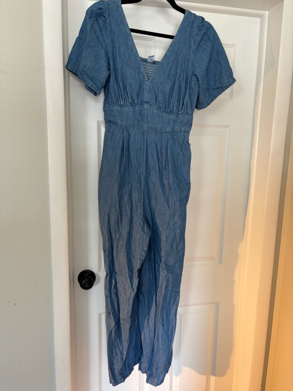 Old Navy Light Blue Denim Romper